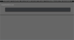 Desktop Screenshot of keepstreetslive.com